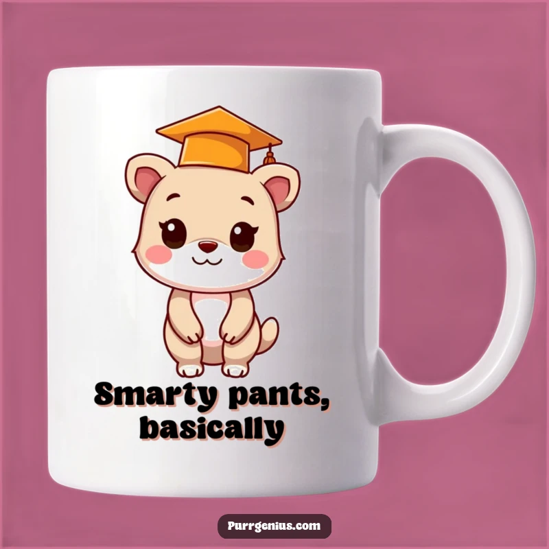 Funny Graduation Animal Mug: Celebrate Academic Achievement with Humor