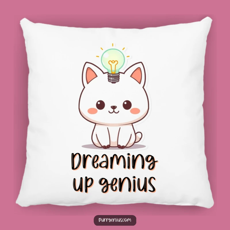 Cozy Funny Animal Lightbulb Pillow: Rest Your Bright Ideas