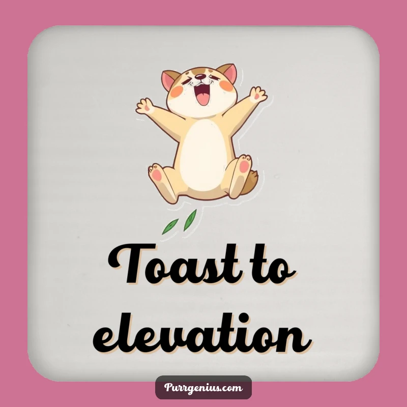 Funny Leaping Animal Coaster: Protect Surfaces with Energy