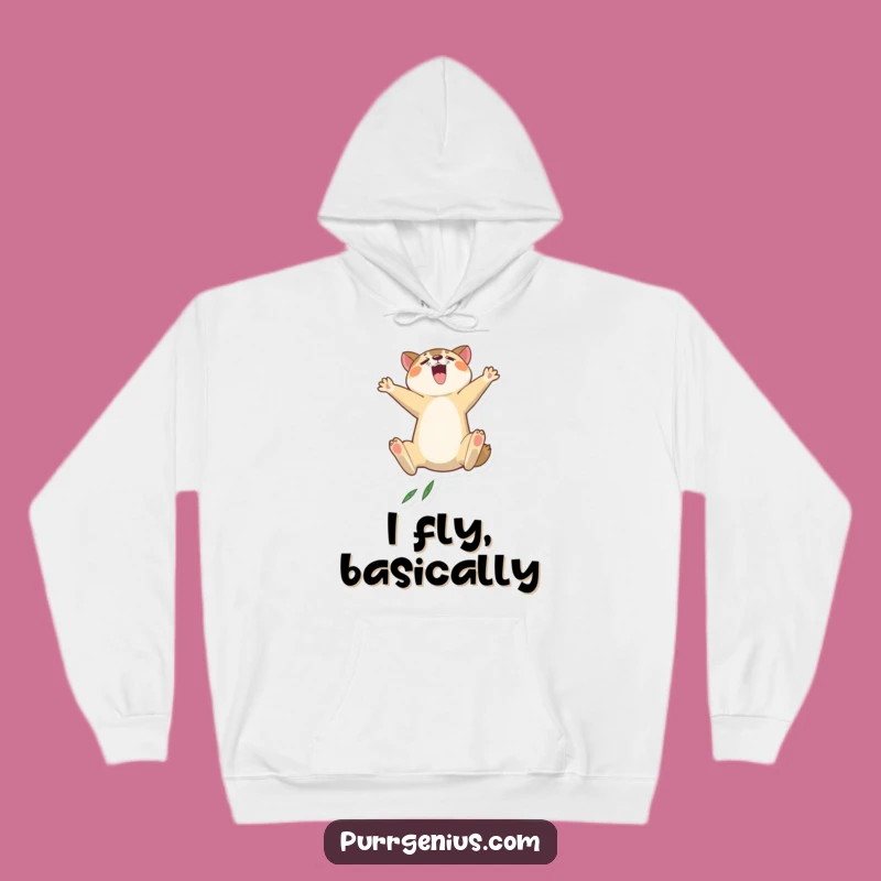 Cozy Funny Leaping Animal Hoodie: Adventure Awaits