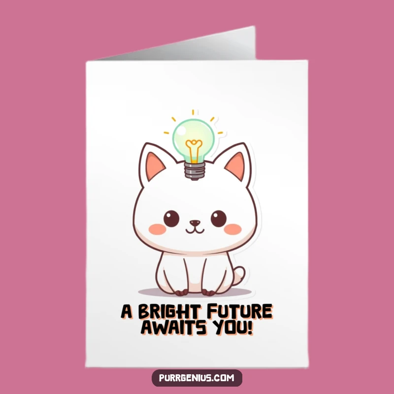 Free Printable Congrats Card: Genius Animal's Idea - Funny Downloadable Success