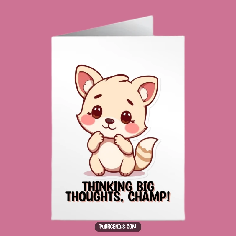Free Printable Congrats Card: Thoughtful Animal Celebration Downloadable