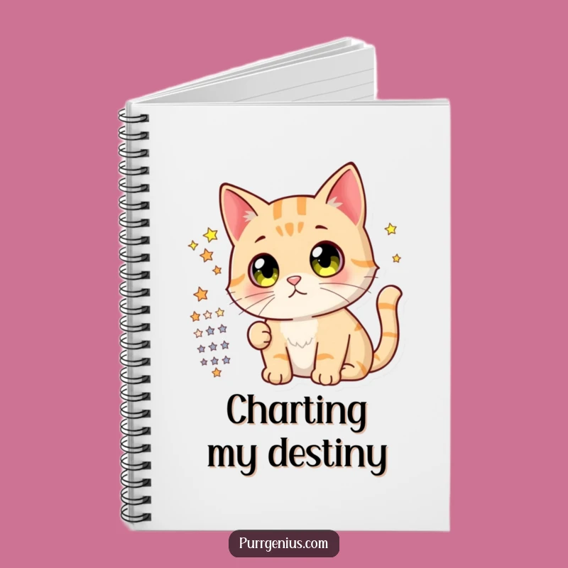 Funny Cat Stargazer Notebook: Cute Journal, Hilarious Gift for Dreamers