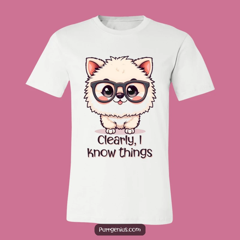 Funny Spectacled Animal T-Shirt: Look Smart, Feel Hilarious