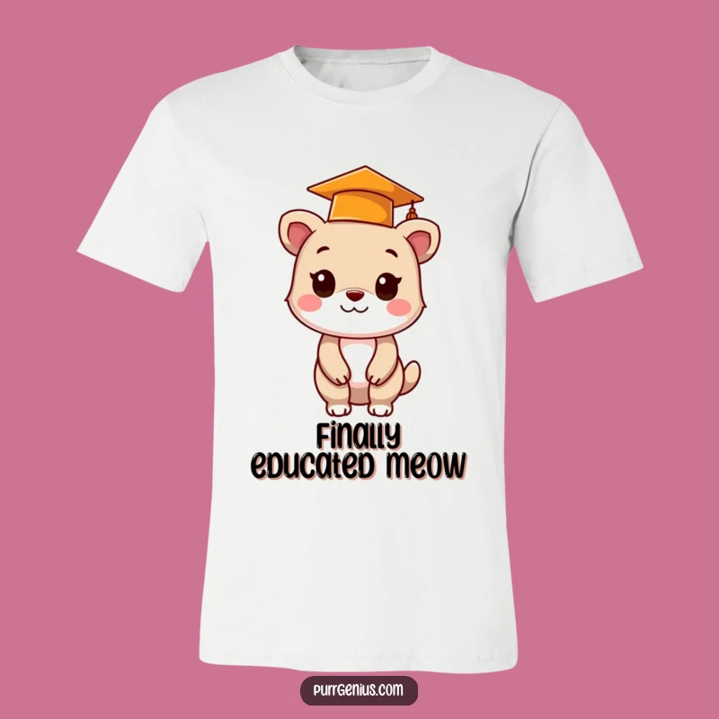 Funny Grad Animal Tee: Wear Your Diploma Pride!